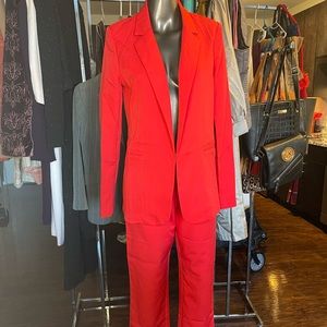 Fashionova Red 2-piece suit